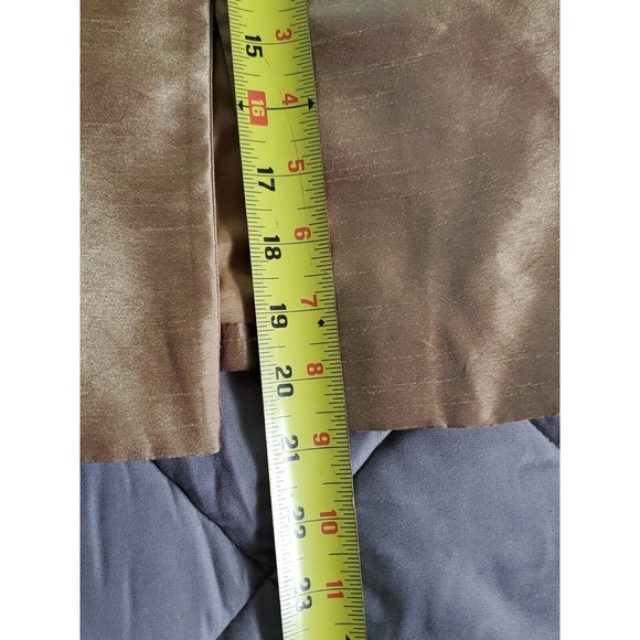 KM Collections by Milla Bell Formal 2 Pc Dress Set Gold Brocade Knee Length Sz 6 - Picture 13 of 14